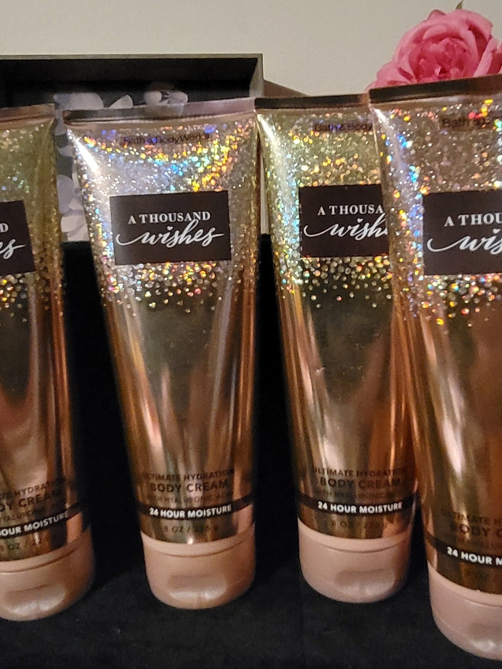 Bath & Body Works A Thousand Wishes Shimmering Gold Body Cream